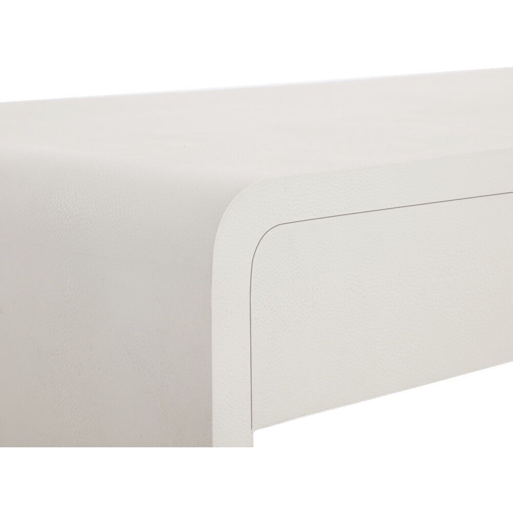 Ilona 55 X 22 inch Oyster Shagreen Desk